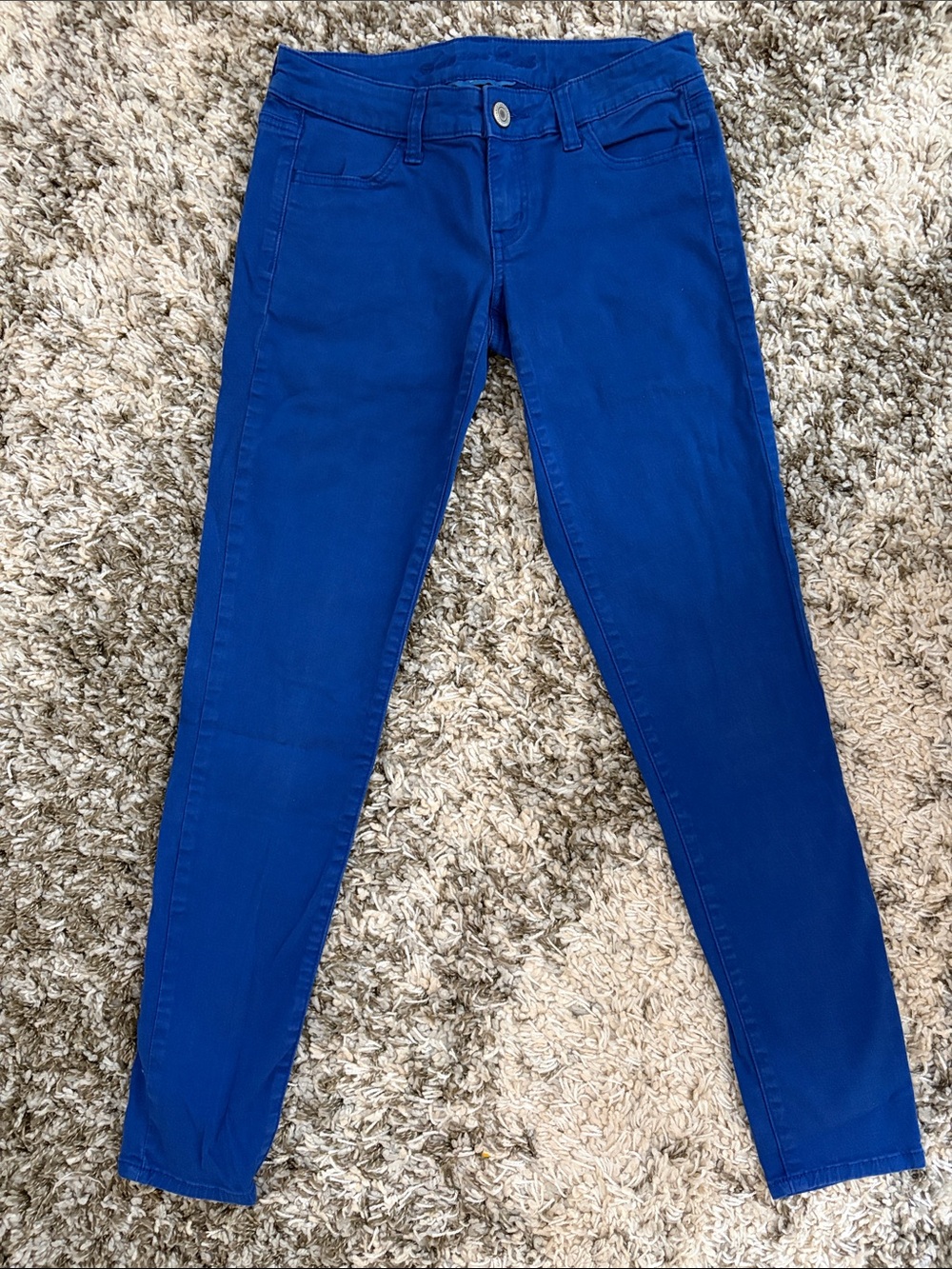 American Eagle Outfitters Cobalt Skinny Jeans Jeggings size 2